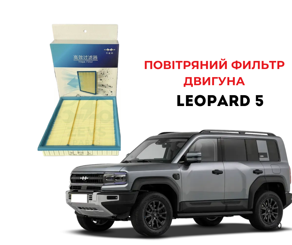 Повітряний фільтр BYD Leopard 5 DM